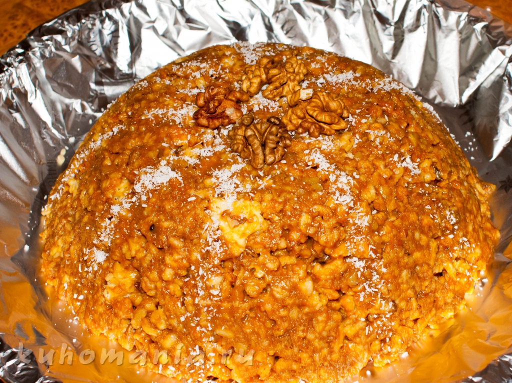 Торт  «Муравейник» рецепт с фото - фотография блюда