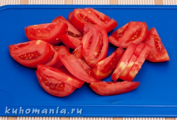 порезанные помидоры