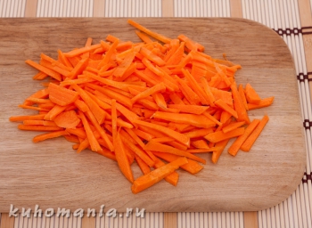 морковная соломка