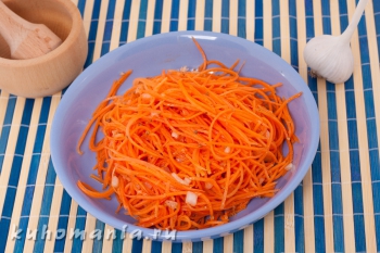 закуска морковь по-корейски