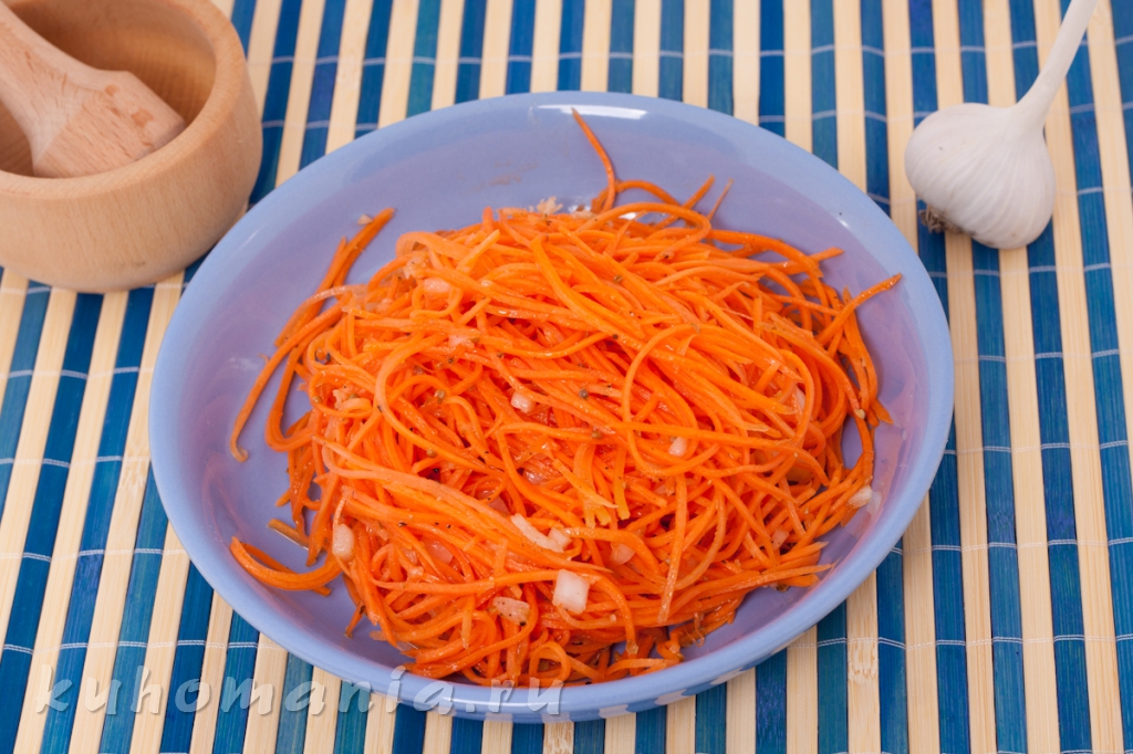 Морковь по-корейски - фотография блюда